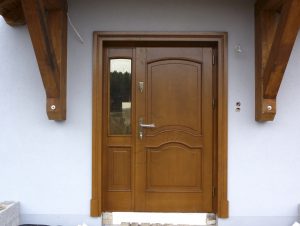 Drzwi zewnętrzne JAN z dostawką