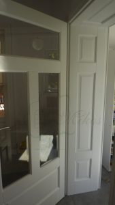 Drzwi wewnętrzne LIDIA S z ościeżnicą kasetonową białe