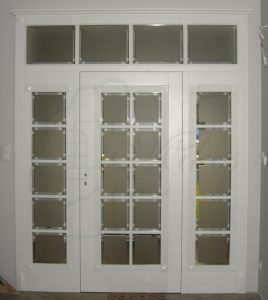 Drzwi wewnętrzne MASTER S10 z dostawkami białe