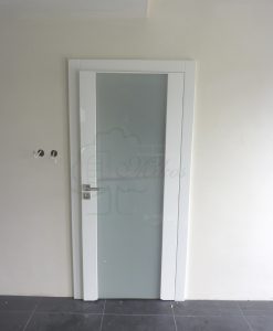 Drzwi drewniane DOMINIKA S białe