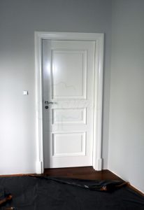 Drzwi wewnętrzne białe HELENA