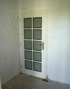 Białe drzwi wewnętrzne ZOSIA S10 (francuskie)