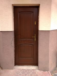 Wąskie drzwi wejściowe CEZAR (chowane zawiasy) 