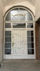 Drzwi wejściowe Willa Parkowa , model MIKOŁAJ (płyciny kopertowe)