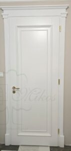 Drzwi wewnętrzne JULIA bez poprzeczki (podwójnie listwowane)